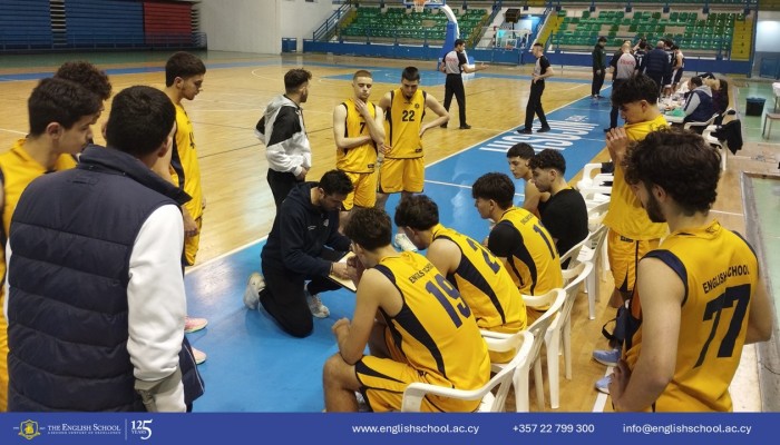 Senior Boys Basketball Team Finishes 4th in Pancyprian Championship! 